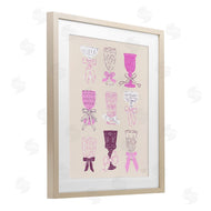 Krissy Mast | Pink Purple Cocktail Chalices