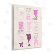 Krissy Mast | Pink Purple Cocktail Chalices