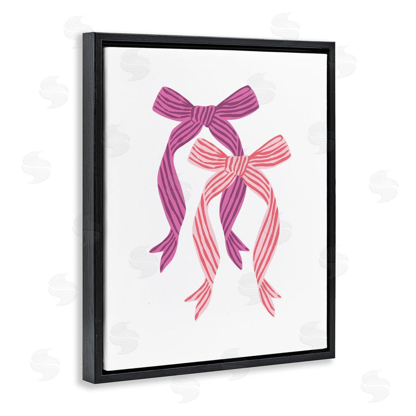 Krissy Mast | Magenta & Red Double Bow