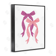 Krissy Mast | Magenta & Red Double Bow