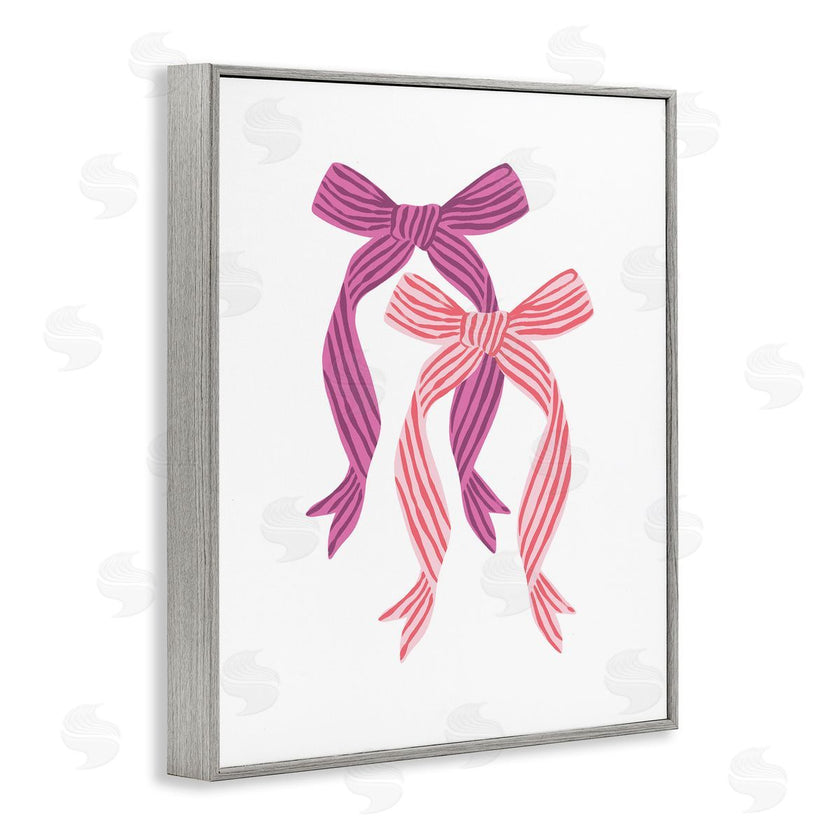 Krissy Mast | Magenta & Red Double Bow