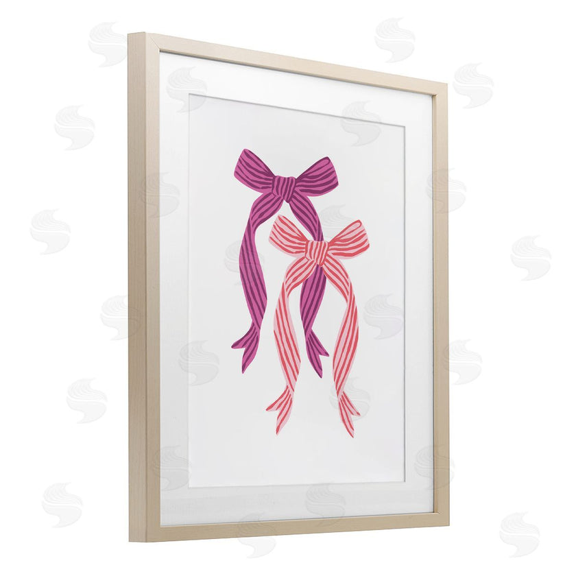 Krissy Mast | Magenta & Red Double Bow