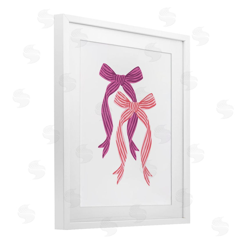 Krissy Mast | Magenta & Red Double Bow