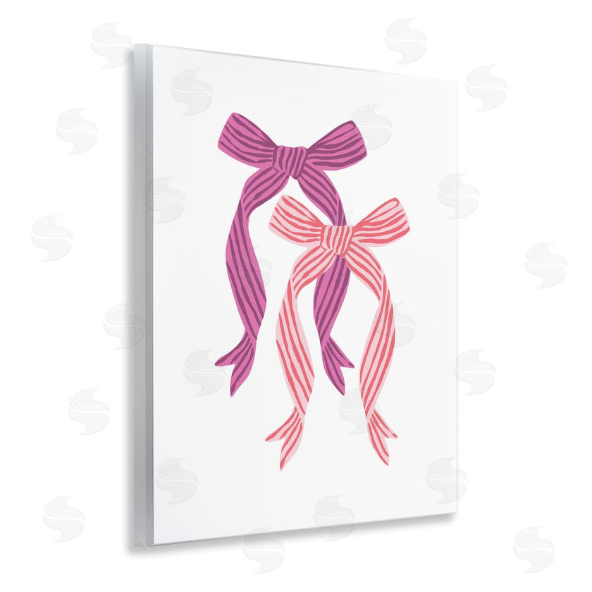Krissy Mast | Magenta & Red Double Bow