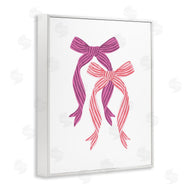 Krissy Mast | Magenta & Red Double Bow