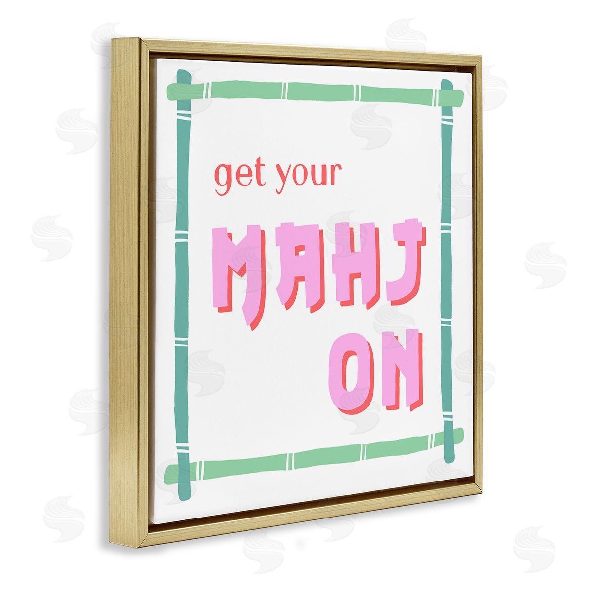 Krissy Mast Get Your Mahj On Canvas Wall Art Print