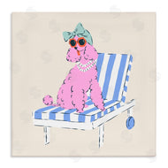 Krissy Mast | Trendy Poodle Lounge Chair
