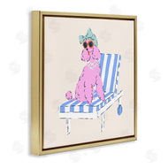 Krissy Mast | Trendy Poodle Lounge Chair