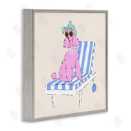 Krissy Mast | Trendy Poodle Lounge Chair