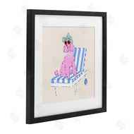 Krissy Mast | Trendy Poodle Lounge Chair