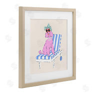 Krissy Mast | Trendy Poodle Lounge Chair