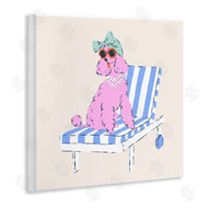 Krissy Mast | Trendy Poodle Lounge Chair