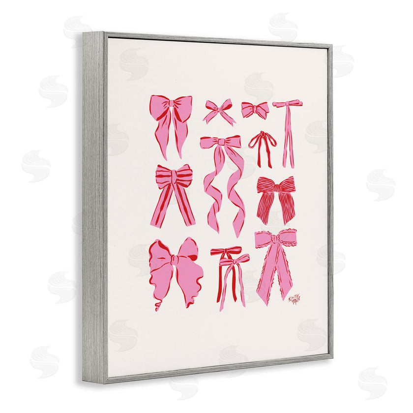 Krissy Mast | Simple Red And Pink Bows