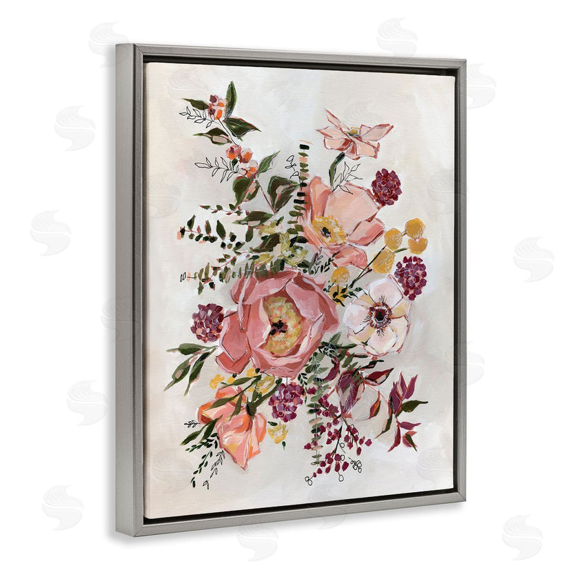 Annie Quigley | Rosy Garden Blossoms Arrangement