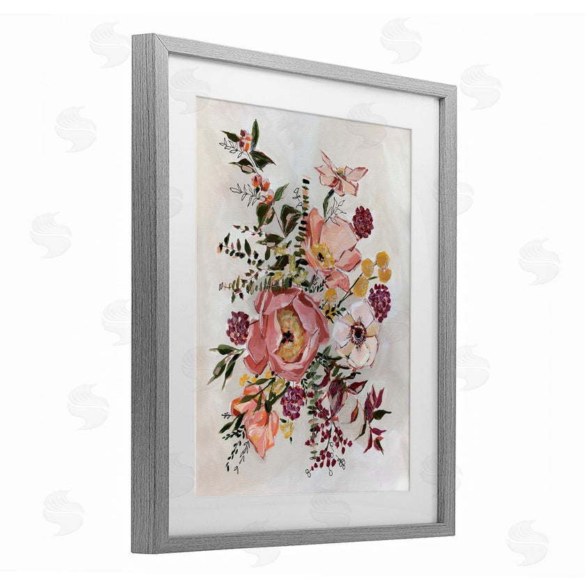 Annie Quigley | Rosy Garden Blossoms Arrangement