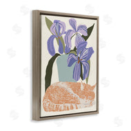 Hannah Beisang | Modern Cat & Iris Plant