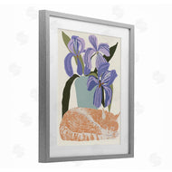 Hannah Beisang | Modern Cat & Iris Plant