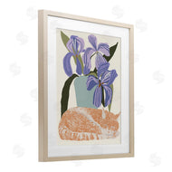 Hannah Beisang | Modern Cat & Iris Plant