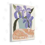 Hannah Beisang | Modern Cat & Iris Plant