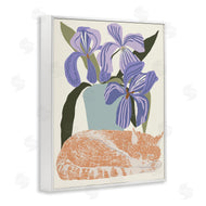 Hannah Beisang | Modern Cat & Iris Plant