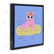 Krissy Mast | Summer Pool Float Cat