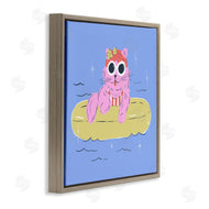 Krissy Mast | Summer Pool Float Cat