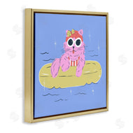Krissy Mast | Summer Pool Float Cat