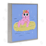 Krissy Mast | Summer Pool Float Cat