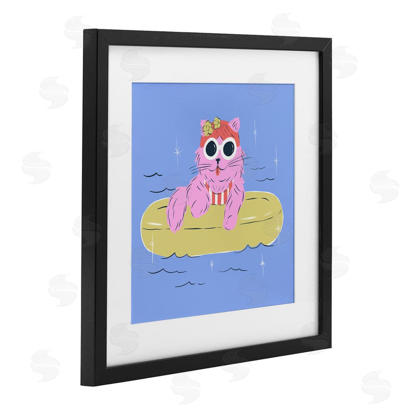 Krissy Mast | Summer Pool Float Cat