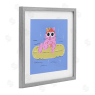 Krissy Mast | Summer Pool Float Cat