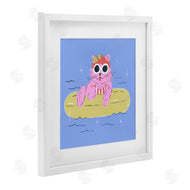 Krissy Mast | Summer Pool Float Cat