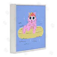 Krissy Mast | Summer Pool Float Cat