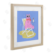 Krissy Mast | Summer Beach Chair Cat