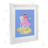 Krissy Mast | Summer Beach Chair Cat