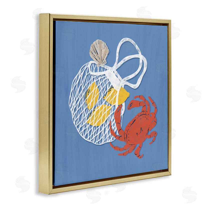 Krissy Mast | Nautical Crab & Lemons