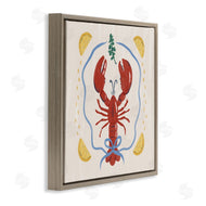 Krissy Mast | Lobster & Ribbon Illustration