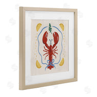 Krissy Mast | Lobster & Ribbon Illustration