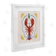 Krissy Mast | Lobster & Ribbon Illustration