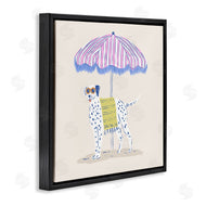Krissy Mast | Pastel Beach Umbrella Dalmatian