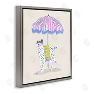 Krissy Mast | Pastel Beach Umbrella Dalmatian