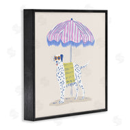 Krissy Mast | Pastel Beach Umbrella Dalmatian