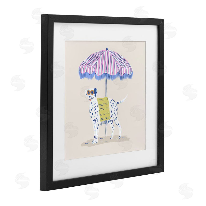 Krissy Mast | Pastel Beach Umbrella Dalmatian