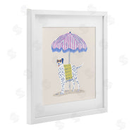 Krissy Mast | Pastel Beach Umbrella Dalmatian
