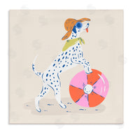 Krissy Mast | Beach Ball Dalmatian