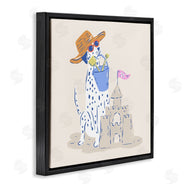 Krissy Mast | Summer Sandcastle Dalmatian