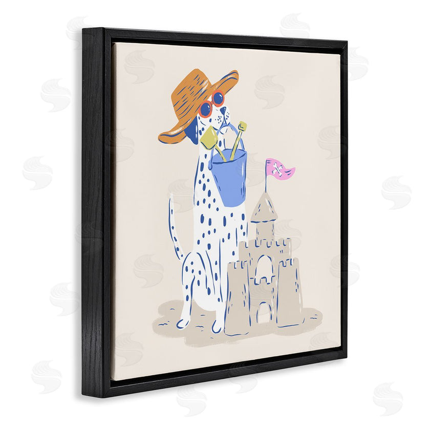 Krissy Mast | Summer Sandcastle Dalmatian