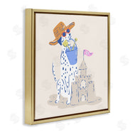 Krissy Mast | Summer Sandcastle Dalmatian