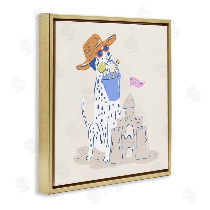 Krissy Mast | Summer Sandcastle Dalmatian