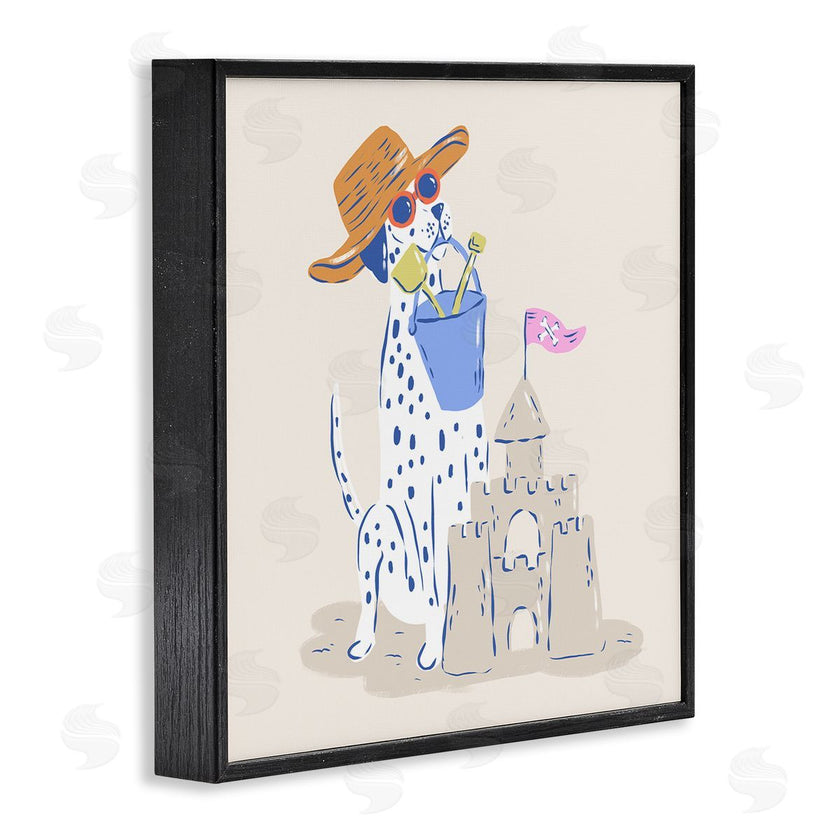 Krissy Mast | Summer Sandcastle Dalmatian