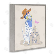 Krissy Mast | Summer Sandcastle Dalmatian